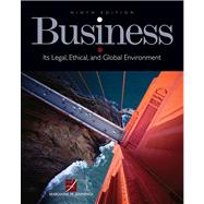 Business: Its Legal, Ethical, and Global Environment by Jennings, Marianne M., 9780538470544