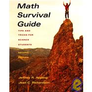 Math Survival Guide Tips and Tricks for Science Students by Appling, Jeffrey R.; Richardson, Jean, 9780471270546