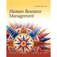 Human Resource Management by Byars, Lloyd; Rue, Leslie, 9780073530550