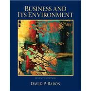 Business and Its Environment by Baron, David P., 9780132620550