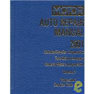 Motor Auto Repair Manual 2001 : Daimlerchrysler Corporation, Ford Motor Company and General Motors Corporation (64th) by Lypen, John R., 9781582510552