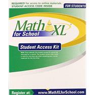 MathXL for School Student Access Kit (standalone), 1/e by PEARSON EDUCATION, 9780321600554
