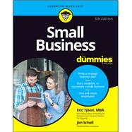 Small Business for Dummies by Tyson, Eric; Schell, Jim, 9781119490555