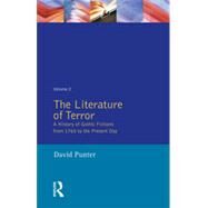 The Literature of Terror: Volume 2: The Modern Gothic by Punter,David, 9780582290556