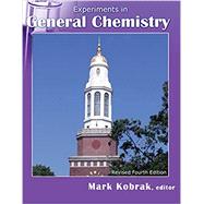 Experiments in General Chemistry by Kobrak, Mark N., 9781524990558