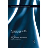 Phenomenology and the Transcendental by HeinSmaa; Sara, 9781138210561