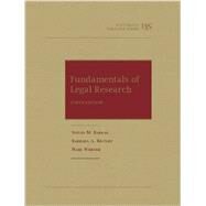 Fundamentals of Legal Research,10th by Barkan, Steven M.; Bintliff, Barbara; Whisner, Mary, 9781609300562
