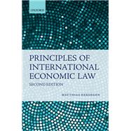 Principles of International Economic Law by Herdegen, Matthias, 9780198790563