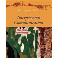 Contemporary Issues in Interpersonal Communication by Orbe, Mark P.; Bruess, Carol J., 9780195330564