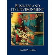 Business and Its Environment by David P. Baron, 9780132620574