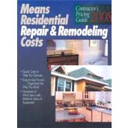 Residential Repair & Remodeling Costs 2008 by Mewis, Robert W., 9780876290576