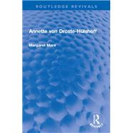 Annette von Droste-Hlshoff by Margaret Mare, 9781000470581