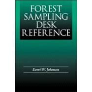 Forest Sampling Desk Reference by Johnson; Evert W., 9780849300585
