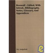 Beowulf by Sedgefield, W. j., 9781406720594