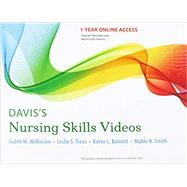 Davis's Nursing Skills Videos Access Code by Wilkinson, Judith M.; Treas, Leslie S.; Barnett, Karen L.; Smith, Mable H., 9780803660595