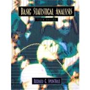 Basic Statistical Analysis by Richard C. Sprinthall, 9780205200597