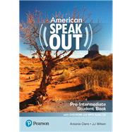 American Speakout, Pre-Intermediate, Student Book with DVD/ROM and MP3 Audio CD by Clare, Antonia; Wilson, JJ, 9786073240598