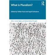 What Is Pluralism? by Kaul, Volker; Salvatore, Ingrid, 9780367410599