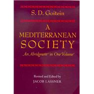 A Mediterranean Society by Goitein, S. D., 9780520240599