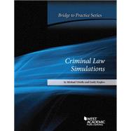 Criminal Law Simulations by Vitiello, Michael; Hughes, Emily, 9781628100600