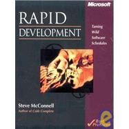 Rapid Development by MICROSOFT PRESS, 9780072850604