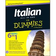 Italian All-in-One For Dummies by Di Pietro, Antonietta; Onofri, Francesca Romana; Picarazzi, Teresa L.; Möller, Karen Antje; Gobetti, Daniela; Bartolini-Salimbeni, Beth, 9781118510605