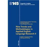 New Trends and Methodologies in Applied English Language Research II by Tizon-Couto, David; Tizon-Couto, Beatriz; Pastor-Gomez, Iria; Rodriguez-Puente, Paula, 9783034310611
