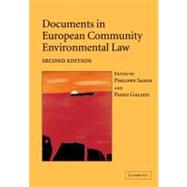 Documents in European Community Environmental Law by Edited by Philippe Sands , Paolo Galizzi, 9780521540612