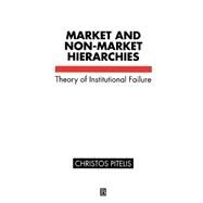 Market and Non-Market Hierarchies Theory of Institutional Failure by Pitelis, Christos N., 9780631190615