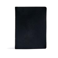 CSB Verse-by-Verse Reference Bible, Holman Handcrafted Collection, Black Premium Goatskin by CSB Bibles by Holman, 9781535990615