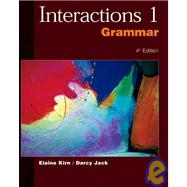 Interactions 1: Grammar by Gordon, Deborah (CON); Pavlik, Cheryl (CON), 9780072330625