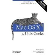 Mac Os X For Unix Geeks by Jepson, Brian, 9780596520625