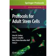 Protocols for Adult Stem Cells by Conboy, Irina M.; Schaffer, David V.; Barcellos-hoff, Mary Helen; Li, Song, 9781607610625