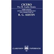 Pro M. Caelio Oratio by Cicero; Austin, R. G., 9780198140627