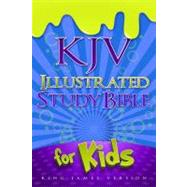 KJV Illustrated Study Bible for Kids, Blue LeatherTouch by Unknown, 9781433600630