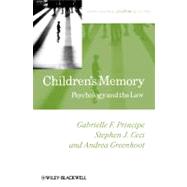 Children's Memory by Gabrielle F. Principe (Ursinus College, USA ); Stephen J. Ceci (Cornell University, USA ); Andrea F. Greenhoot, 9781405110631