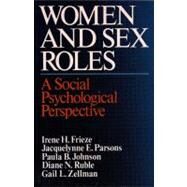 WOMEN & SEX ROLES 1E PA by FRIEZE,IRENE H., 9780393090635