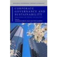 Corporate Governance and Sustainability: Challenges for Theory and Practice by Benn; Suzanne, 9780415380638