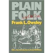 Plain Folk of the Old South by Owsley, Frank Lawrence, Jr., 9780807110638