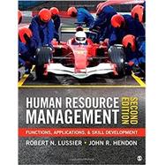 Human Resource Management by Lussier, Robert N.; Hendon, John R., 9781452290638
