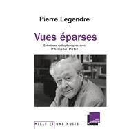 Vues parses. Entretiens radiophoniques avec Philippe Petit by Philippe Petit; Pierre Legendre, 9782755500639