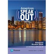 American Speakout, Advanced, Student Book with DVD/ROM and MP3 Audio CD by Clare, Antonia; Wilson, JJ, 9786073240642