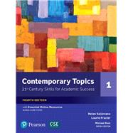 Contemporary Topics 1 with Essential Online Resources by Solorzano, Helen S; Frazier, Laurie L, 9780134400648
