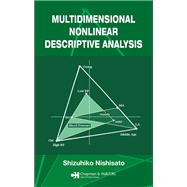 Multidimensional Nonlinear Descriptive Analysis by Nishisato, Shizuhiko, 9780367390648