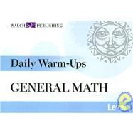 Daily Warm-ups: General Math: Level I by Pressley, Brian, 9780825160653