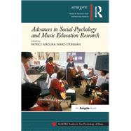 Advances in Social-Psychology and Music Education Research by Ward-Steinman,Patrice Madura, 9781138270657
