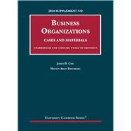 2020 Supplement to Business Organizations, Cases and Materials, Unabridged and Concise, 12th by Cox, James D.; Eisenberg, Melvin A., 9781647080662