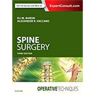 Operative Techniques: Spine Surgery by Vaccaro, Alexander R., 9780323400664