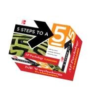 5 Steps to a 5 AP Psychology Flashcards by Maitland, Laura Lincoln, 9780071780667