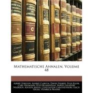Mathematische Annalen by Einstein, Albert; Clebsch, Alfred; Hilbert, David, 9781143330667